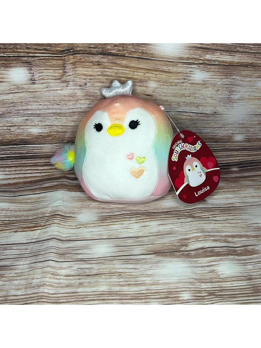 Louisa The Rainbow Penguin Squishmallow 5 inch